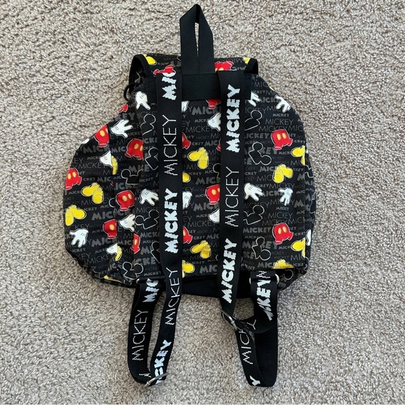 Disney Mickey Mouse Black Red Yellow Backpack Size Medium main image 4